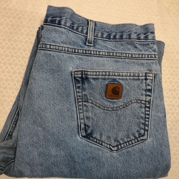 Carhartt Relaxed Fit Jean Men’s size 42 X 34 - Picture 1 of 10